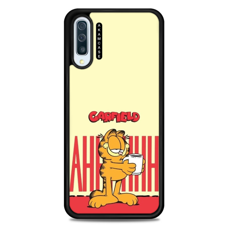 کاور آکام مدل AMC-WSGA50-GARFIELD12 مناسب برای گوشی موبایل سامسونگ Galaxy A50