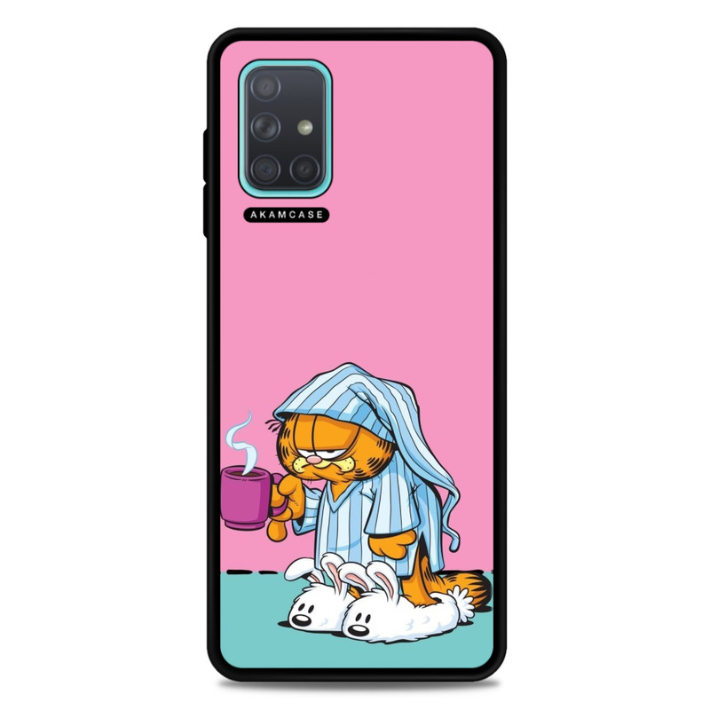 کاور آکام مدل AMC-WSGA71-GARFIELD14 مناسب برای گوشی موبایل سامسونگ Galaxy A71