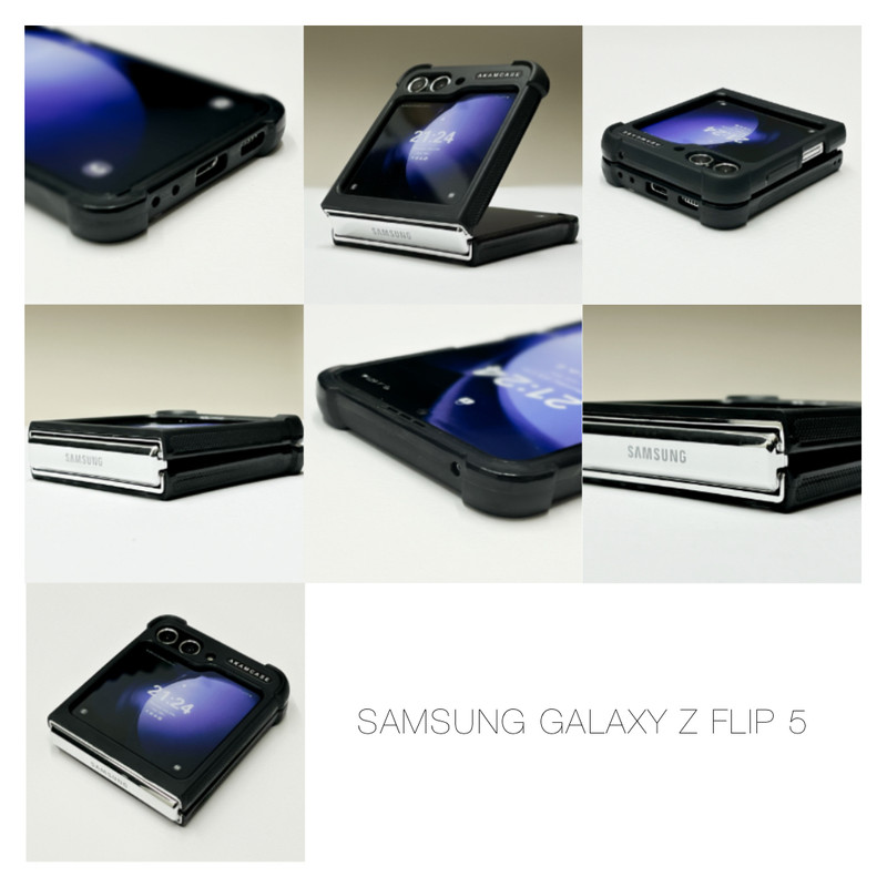 کاور آکام مدل AMC-WSGZFLIP5-GARFIELD11 مناسب برای گوشی موبایل سامسونگ Galaxy Z Flip 5