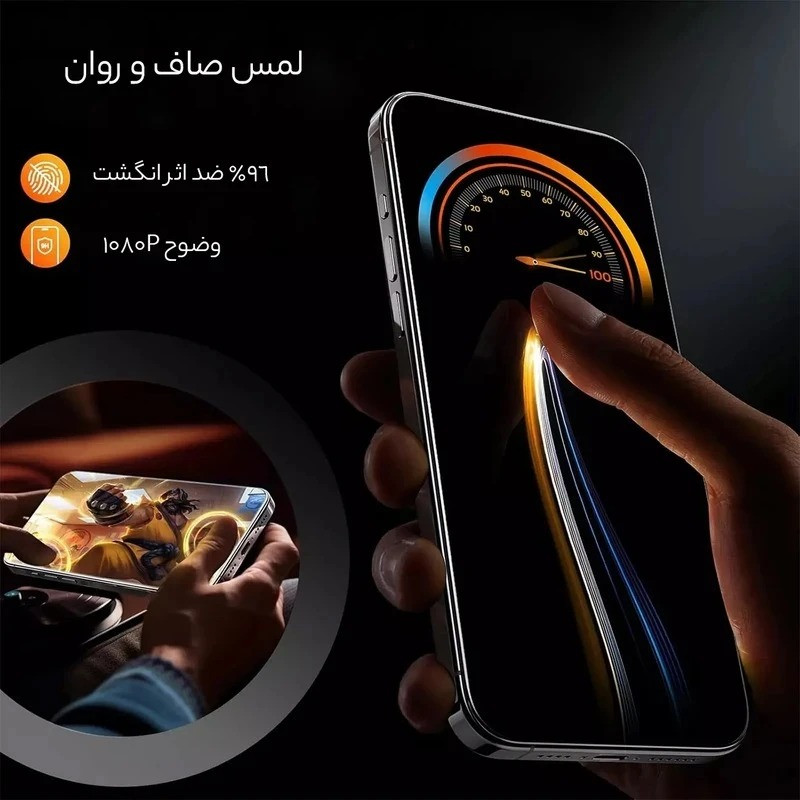 محافظ صفحه نمایش ال کا جی مدل Anti-Static مناسب برای گوشی موبایل شیائومی Poco C71 4G