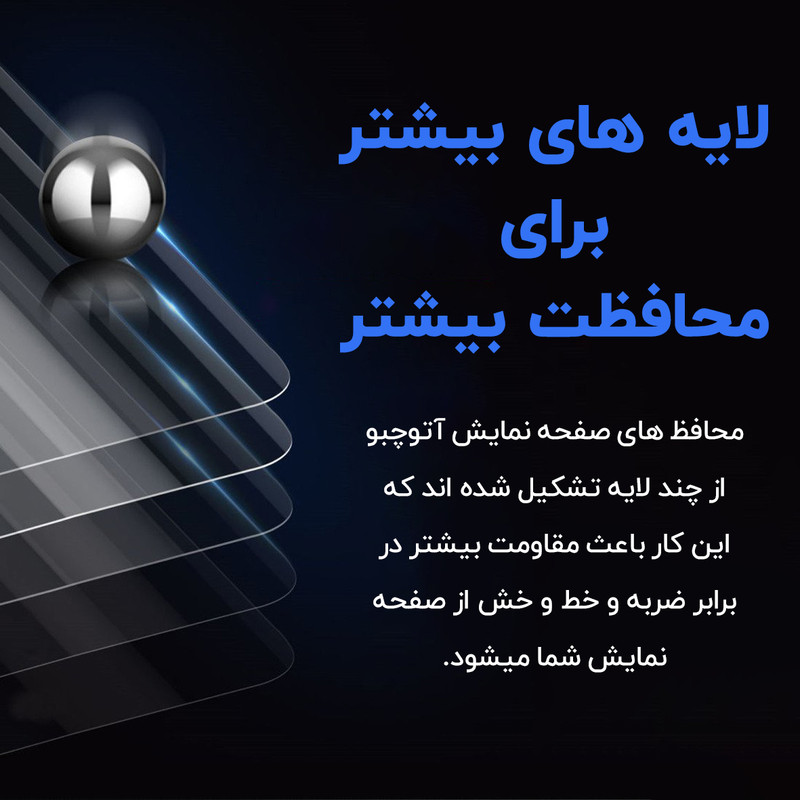 محافظ صفحه نمایش آتوچبو مدل Shiny مناسب برای گوشی موبایل سامسونگ Galaxy A6 Plus