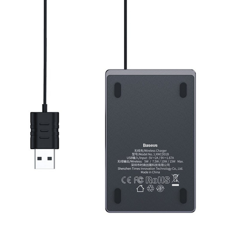 شارژر بی سیم باسئوس مدل Card Ultra Thin