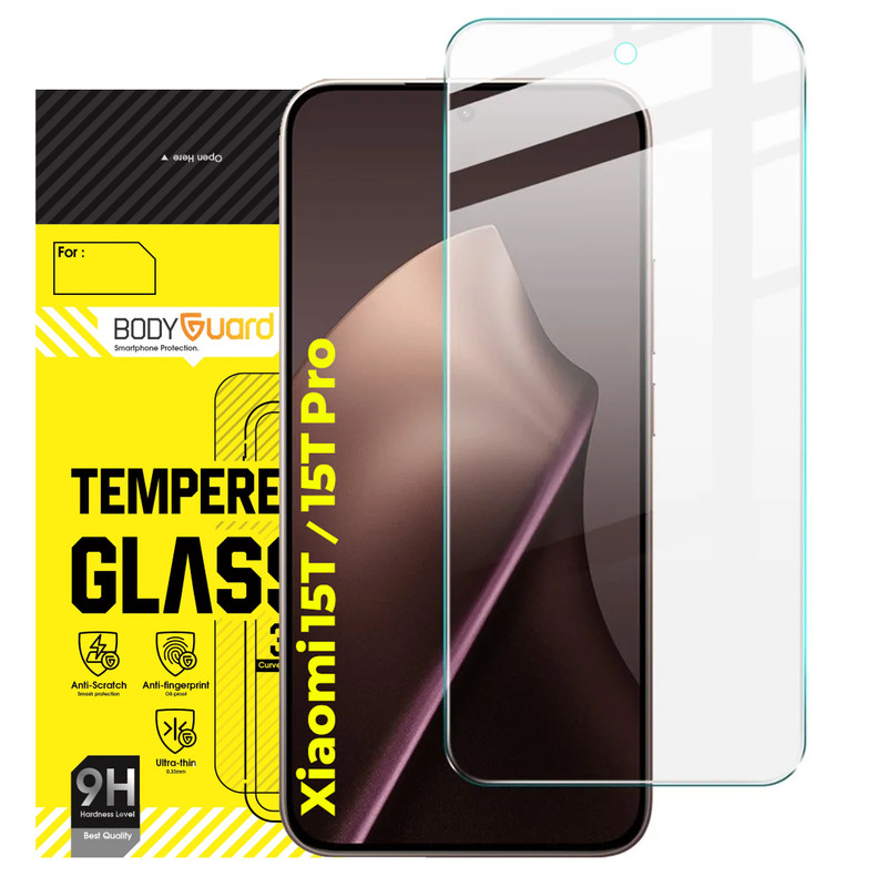 محافظ صفحه نمایش بادیگارد مدل Clear مناسب برای گوشی موبایل شیائومی 15T / 15T Pro