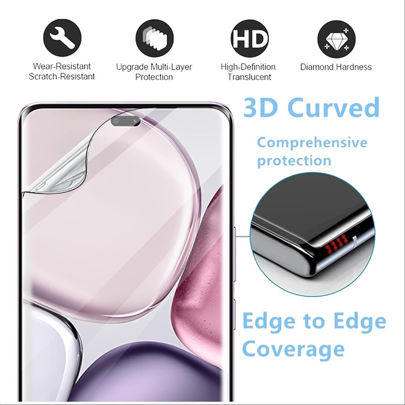 محافظ صفحه نمایش بادیگارد مدل Hydrogel مناسب برای گوشی موبایل آنر X9c