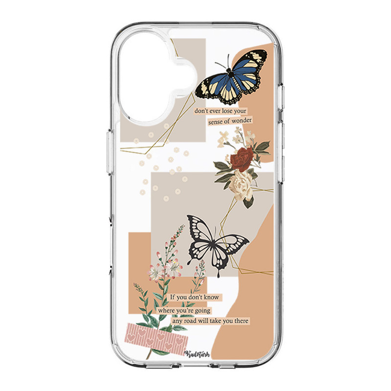 کاور طرح Butterfly مناسب برای گوشی موبایل اپل iPhone 17