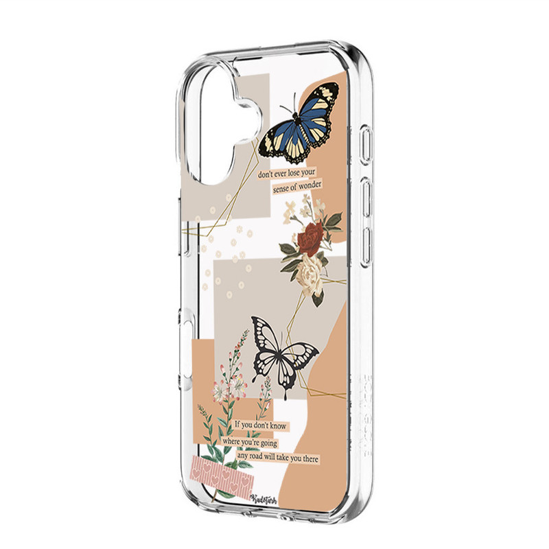 کاور طرح Butterfly مناسب برای گوشی موبایل اپل iPhone 17