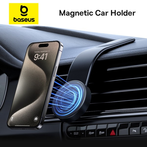 پایه نگهدارنده گوشی موبایل بیسوس مدل C02 Magnetic