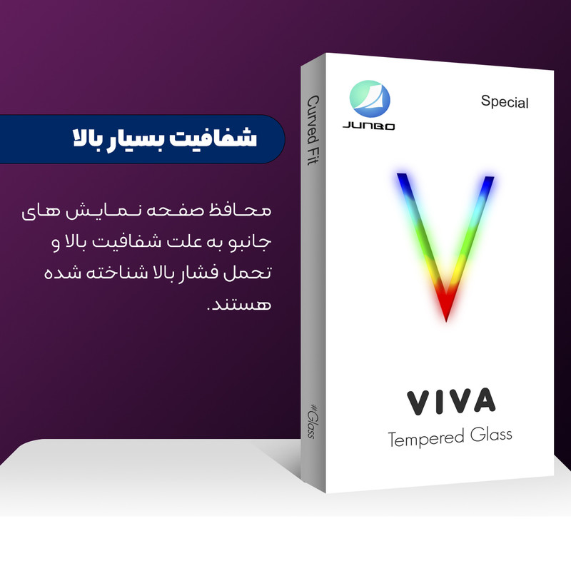 محافظ صفحه نمایش جانبو مدل Viva مناسب برای گوشی موبایل سامسونگ Galaxy J7 Prime