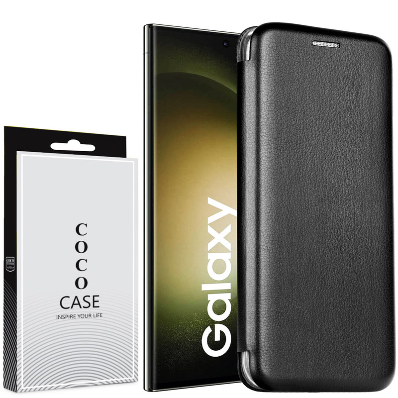 کیف کلاسوری کوکو مدل leather max مناسب برای گوشی موبایل سامسونگ Galaxy S24 Ultra