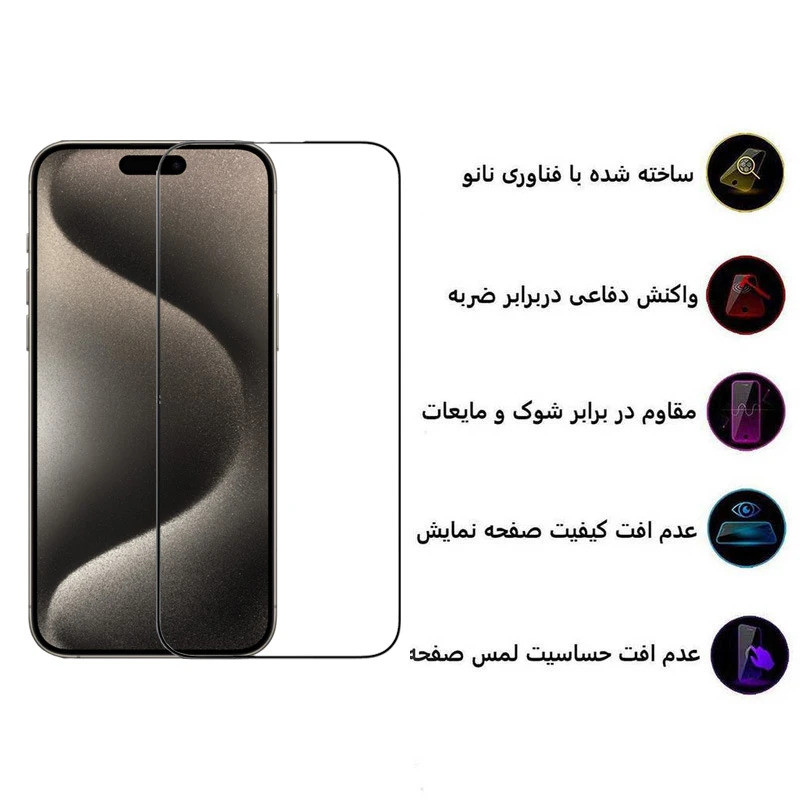 محافظ صفحه نمایش ال کا جی مدل Full مناسب برای گوشی موبایل سامسونگ Galaxy A16 / a26