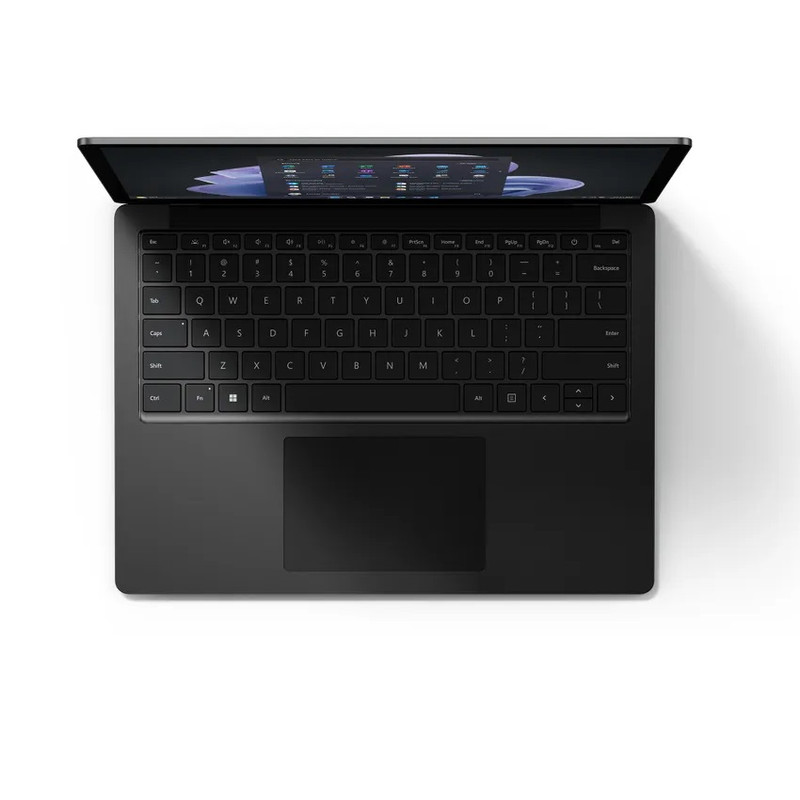 لپتاپ مایکروسافت مدل Surface Laptop 5 با پردازنده Core i7، رم LPDDRX5 16GB، حافظه SSD با ظرفیت 512GB، نمایشگر لمسی 13.5 اینچ PixelSense، دارای نور پسزمینه کیبورد، سیستمعامل Windows 11