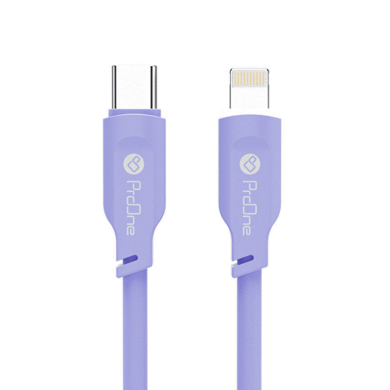 کابل تبدیل USB-C به لایتنینگ پرووان مدل PCC143 طول 1٫2 متر