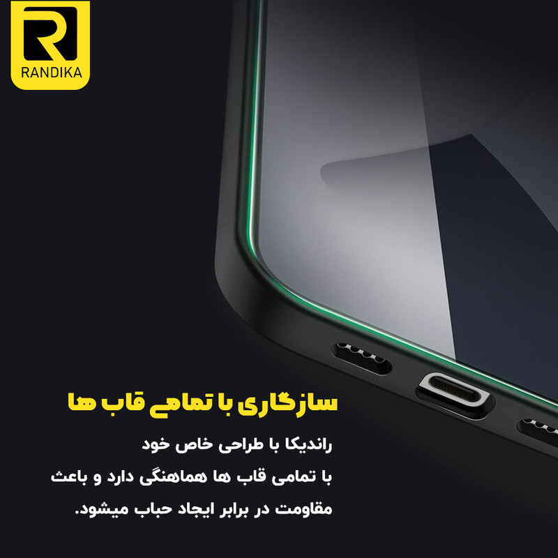محافظ صفحه نمایش شیشه ای راندیکا مدل Premium مناسب برای گوشی موبایل سامسونگ Galaxy A35