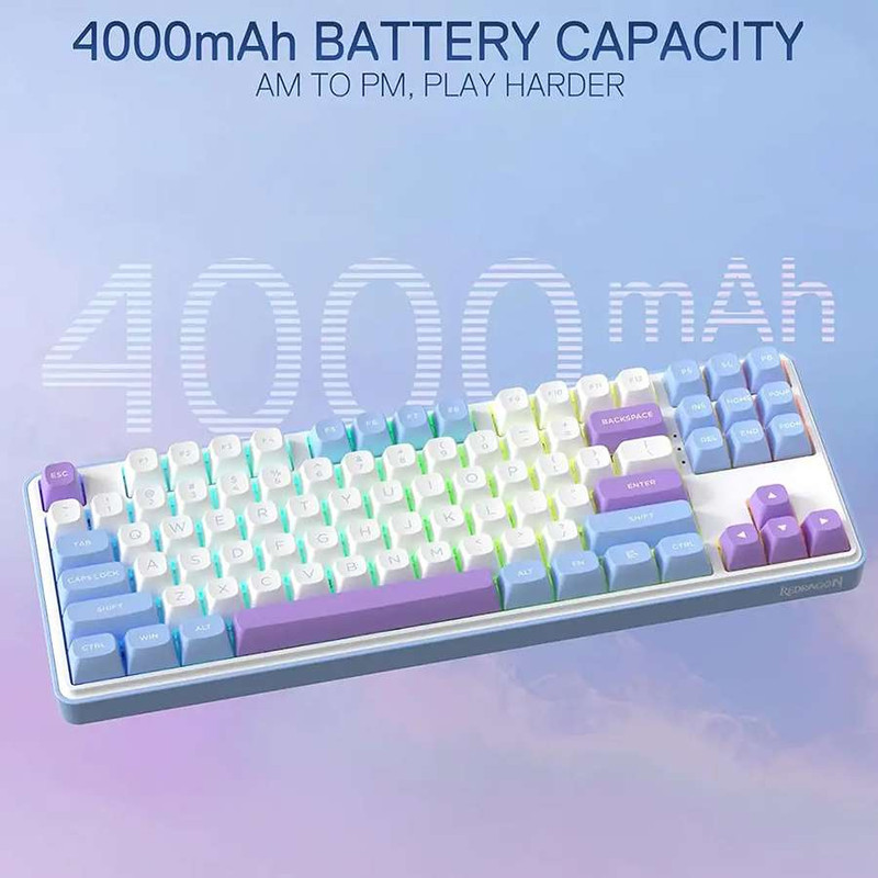 کیبورد گیمینگ ردراگون مدل K707 WBP PRO