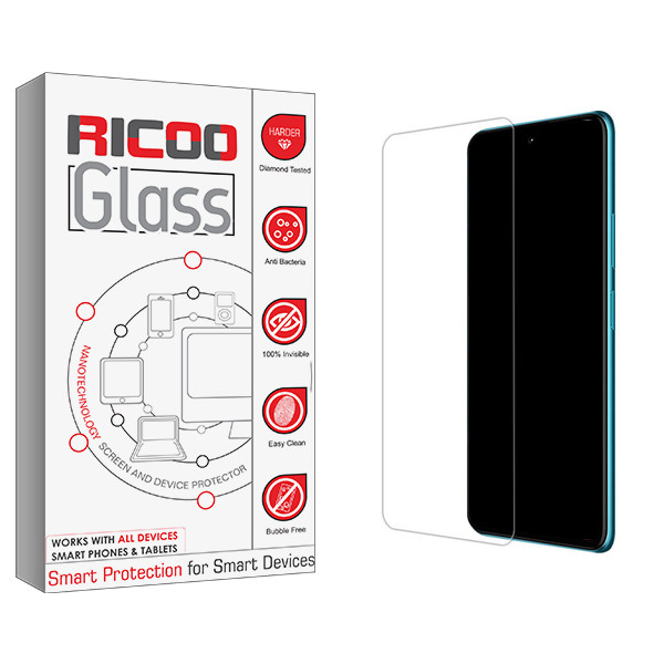 محافظ صفحه نمایش شیشه ای ریکو مدل Ricoo Glass MIX مناسب برای گوشی موبایل شیائومی Poco X3 X3 Pro X3 GT X3 NFC X3 5G F3 5G F3 F3 Pro F3 NFC X4 5G