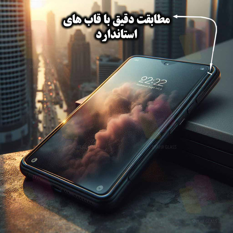 محافظ صفحه نمایش حریم شخصی شهر گلس مدل PRIVFULLS مناسب برای گوشی موبایل اپل iPhone 7 / iPhone 8 / iPhone SE 2020 / iPhone SE 2022