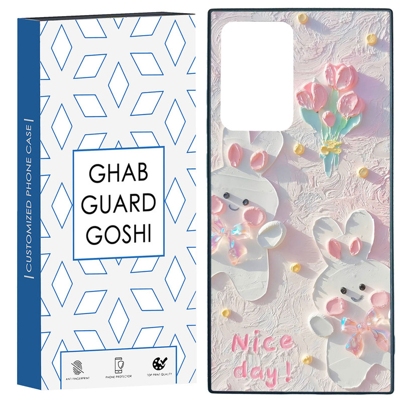 کاور قاب گارد گوشی طرح گل کد TPU-214 مناسب برای گوشی موبایل سامسونگ Galaxy Note 20 Ultra