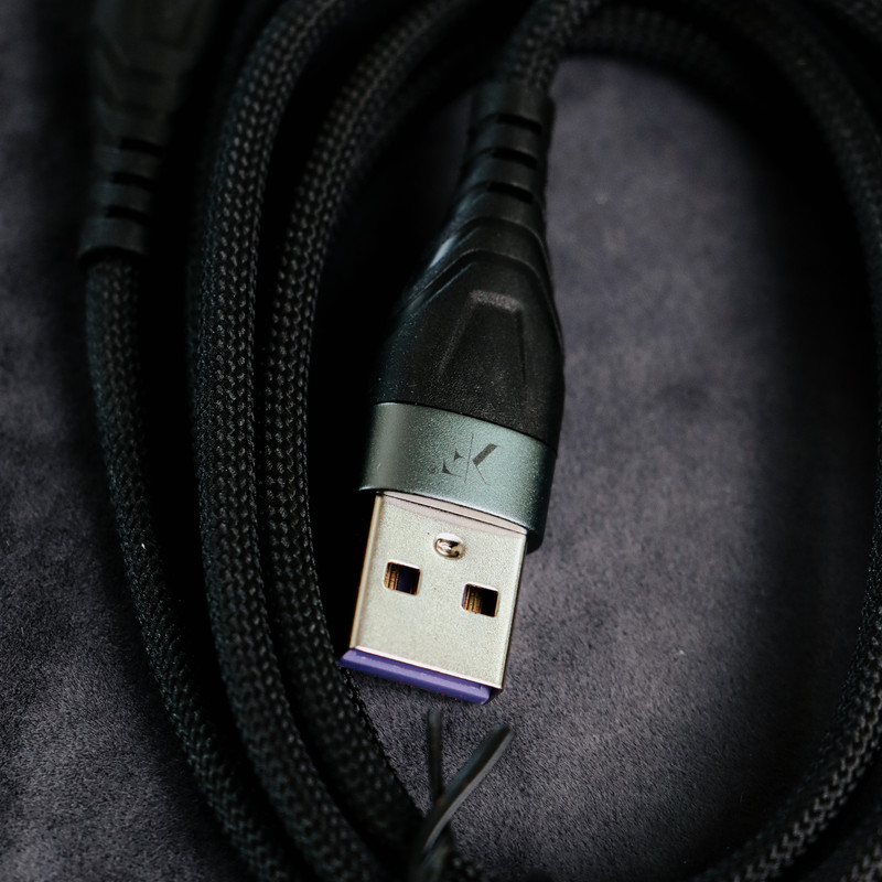 کابل تبدیلUSB-A به USB-C کی اف سنیور مدل S8_C طول 1.2 متر