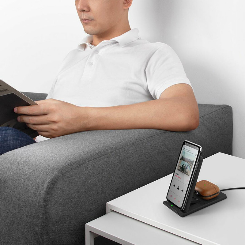 شارژر بی سیم یونیک مدل Vertex Duo