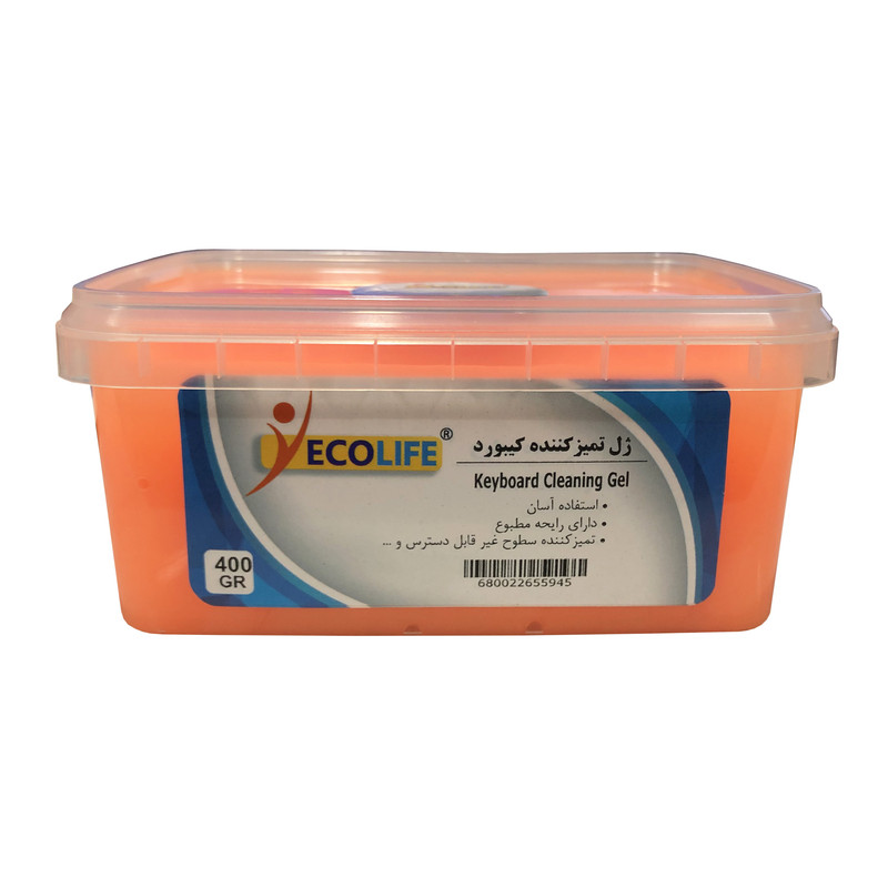 ژل تمیز کننده کیبورد اکولایف مدل Keyboard Clean کد 11 وزن 400 گرم