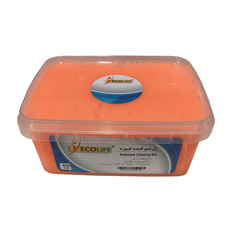 ژل تمیز کننده کیبورد اکولایف مدل Keyboard Clean کد 11 وزن 400 گرم