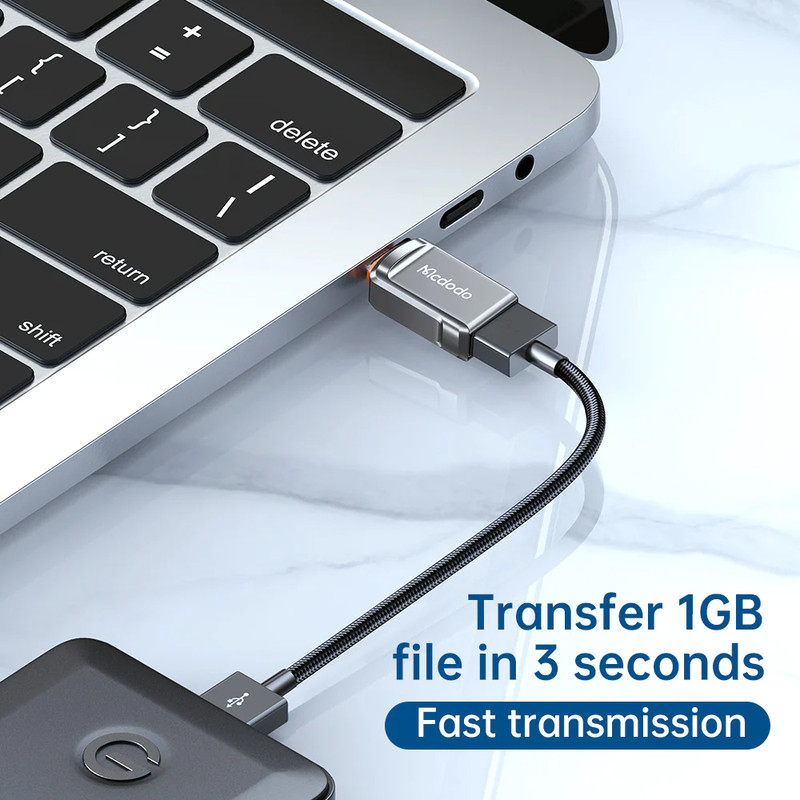مبدل OTG USB-C مک دودو مدل OT-8730