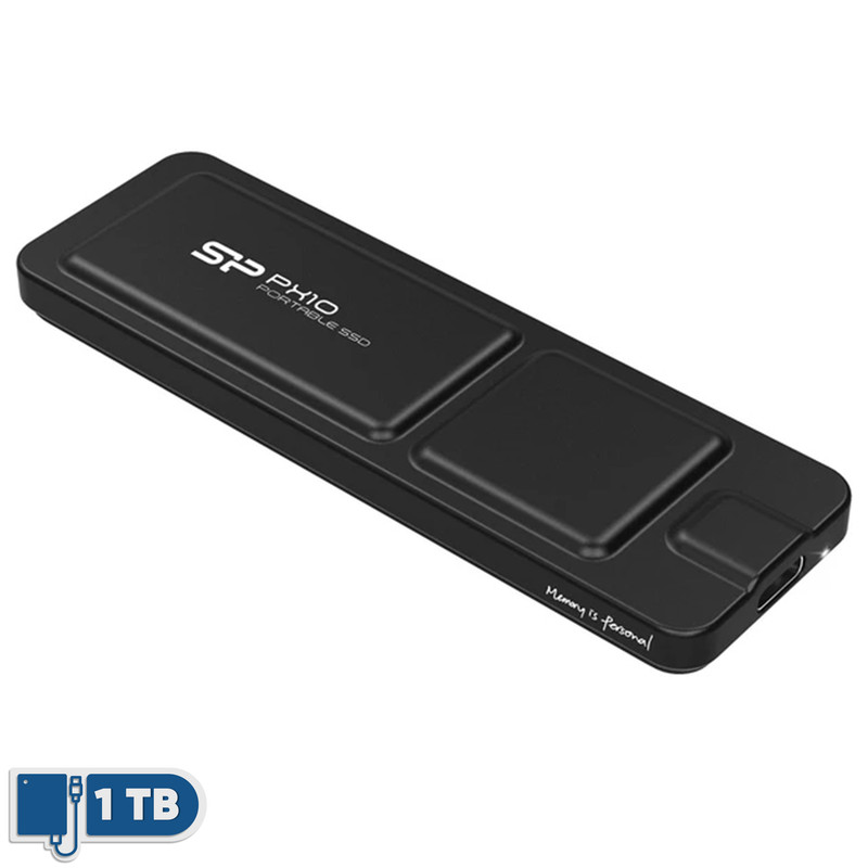 اس اس دی اکسترنال سیلیکون پاور مدل PX10 ظرفیت 1 ترابایت رابط USB 3.2 Gen2