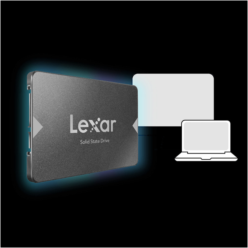 اس اس دی اینترنال SATA III لکسار مدل NS100 ظرفیت 256 گیگابایت