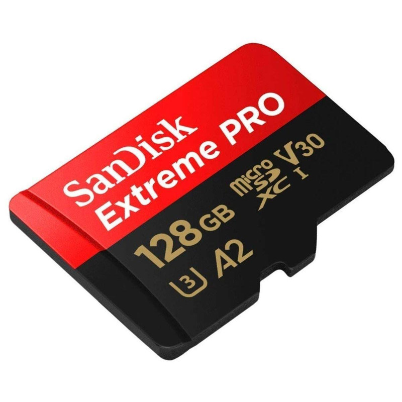 کارت حافظه SDSQXCU سن دیسک مدل Extreme Pro 4k استاندارد UHS-I سرعت 200MBps ظرفیت 128 گیگابایت