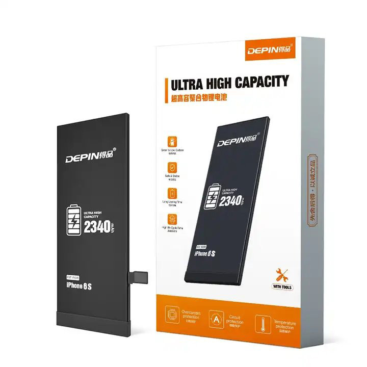 باتری موبایل دپین مدل Ultra High Capacity 2340mAh مناسب برای گوشی موبایل اپل IPHONE 6S