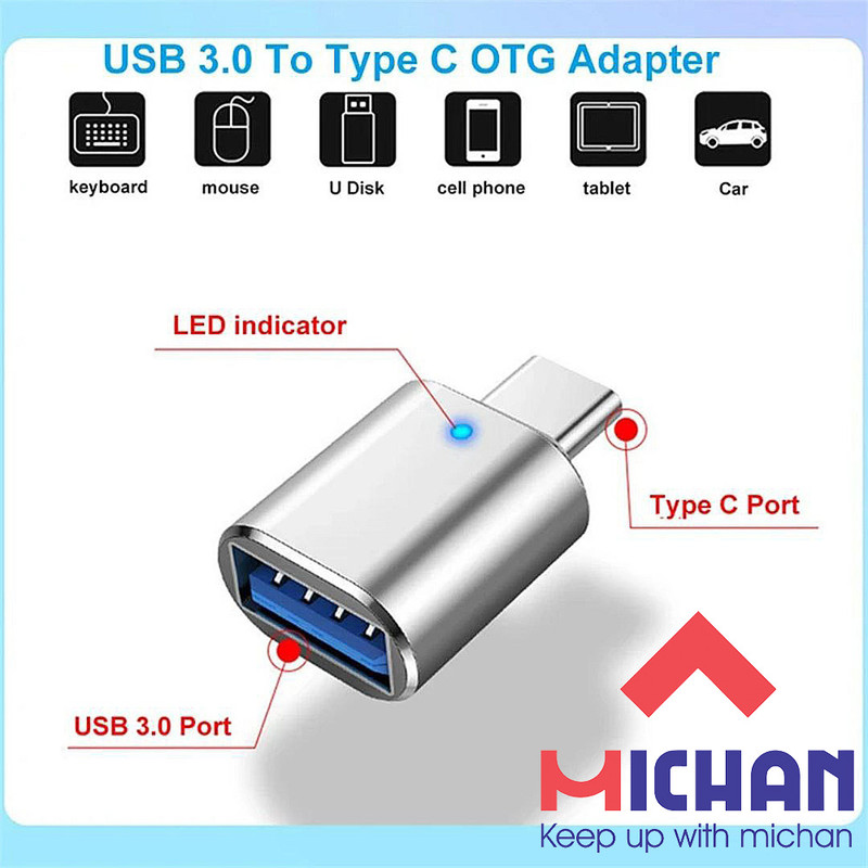 مبدل USB 3.0 به USB-C میچان مدل S4