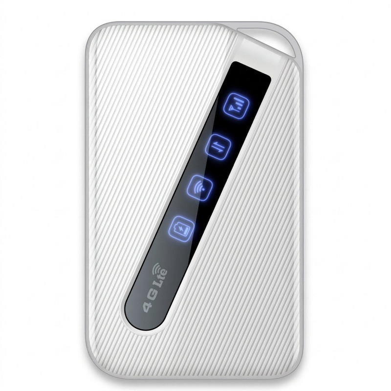 مودم 4G/LTE قابل حمل دی-لینک مدل DWR-930M با باتری 3000 میلیآمپر، پشتیبانی از 8 کاربر همزمان، سرعت دانلود 150 مگابیت بر ثانیه، استاندارد بیسیم 802.11n/g/b و امنیت WPA/WPA2