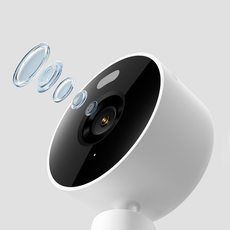 دوربین امنیتی هوشمند شیائومی مدل C100 با رزولوشن 2K، دید در شب، چرخش Tilt، اتصال بیسیم Wi-Fi و مکالمه دوطرفه