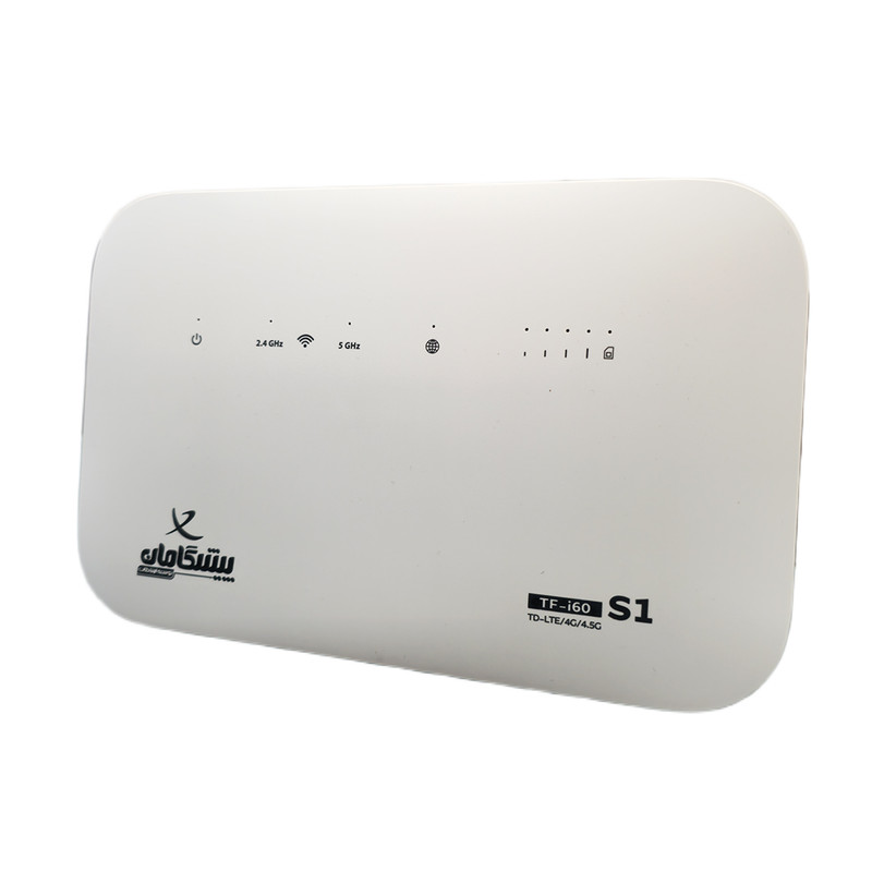 مودم روتر 4G و TD-LTE مدل TF-i60 S1، بههمراه سیمکارت و بسته اینترنت 300 گیگابایتی 6 ماهه، با اتصال وایفای برای 32 کاربر، آنتن خارجی و درگاه LAN